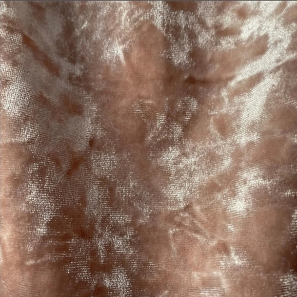 Blush pink crushed velvet top by Sanctuary size Medium - Picture 4 of 7